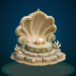 A pearl shrine relic